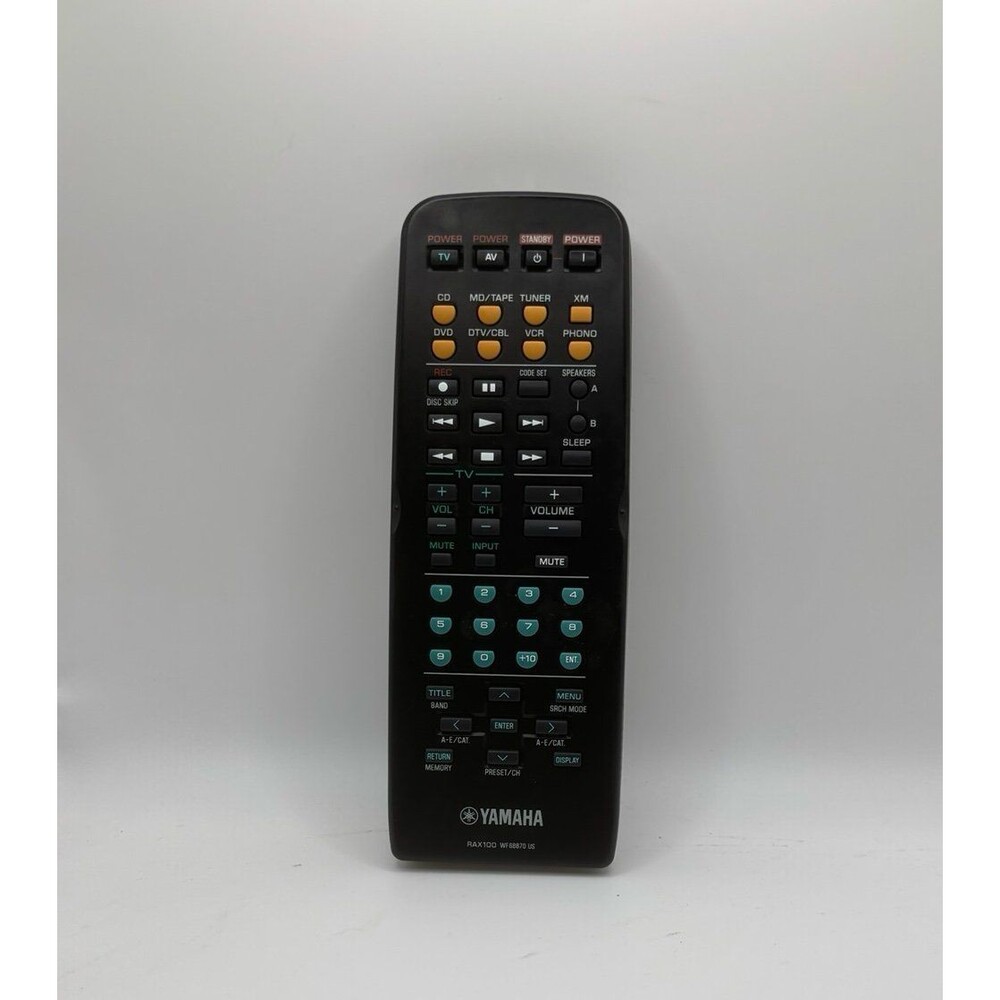 RAX100 YAMAHA OEM RECEIVER REMOTE CONTROL Model WF688700 Genuine